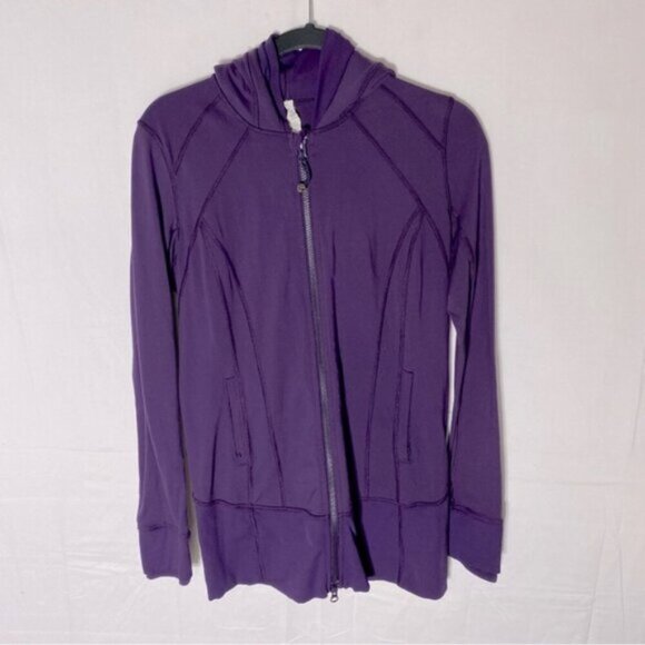 Lululemon Athletica Purple Daily Practise Jacket Hoodie 8 - Picture 15 of 15